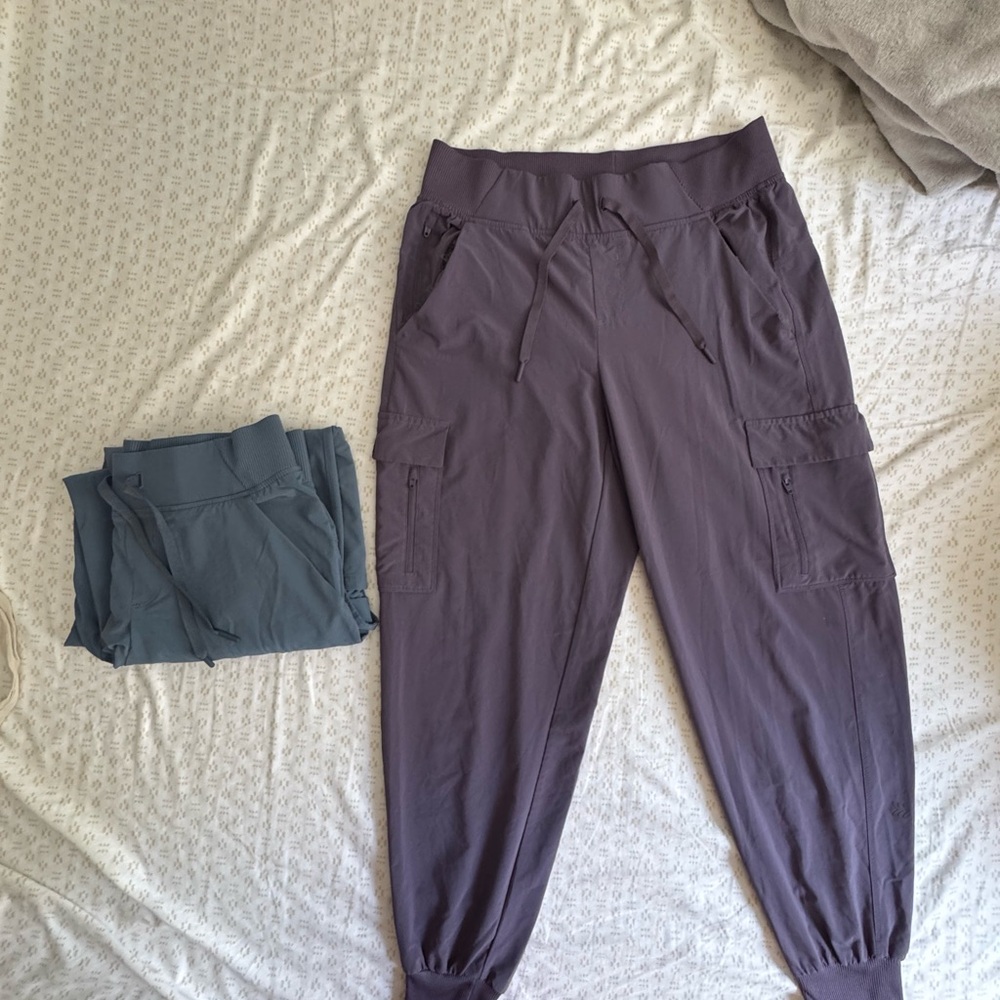 Purple & Blue Jogger Pants